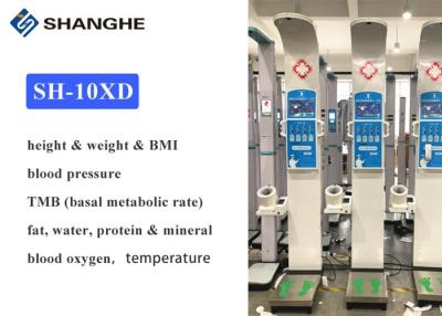 China Menschlicher Körper-fette Analyse-Skala, 40 - 180 pulsieren,/minimale Ganzkörperzusammensetzungs-Analysator zu verkaufen