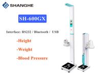 China Digitaces que doblan la escala elegante de Bluetooth BMI con altura de la máquina de la presión arterial los 235CM en venta