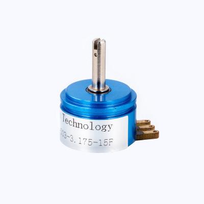 China 90Â ° Factory Outlet WDJ22F High Reliability Anodized Aluminum Material Potentiometer For Excavator for sale