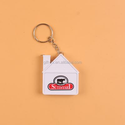 China House Forms BSCI Home Tape Measure Forms Key Chain Measure Tape For Promotion for sale