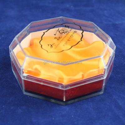 China Best Selling Recyclable Clear Plastic Octagonal Fancy Boxes Gift Packaging For Healthy Care Food Transparent Acrylic Box for sale