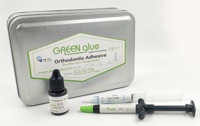 Chine Liens dentaires Adhésifs orthodontiques Cure légère BIOM Changement de couleur chaude Collage vert à vendre