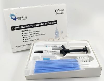 Cina Materiali ortodontici a cura leggera Kit di legame ortodontico dentale per legare colla a base d'acqua in vendita