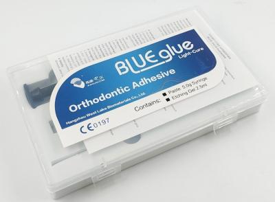 Chine Adhésifs orthodontiques à colle bleue / ciment à bande légère avec certification CE à vendre