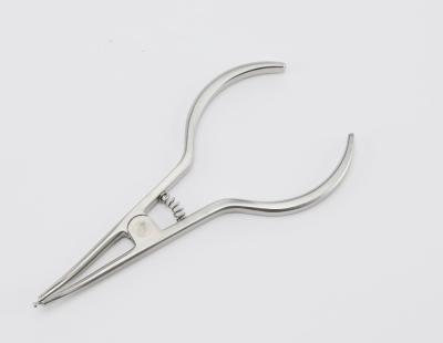 China Silver Orthodontic Instruments Stainless Steel orthodontic Elastic plier for sale