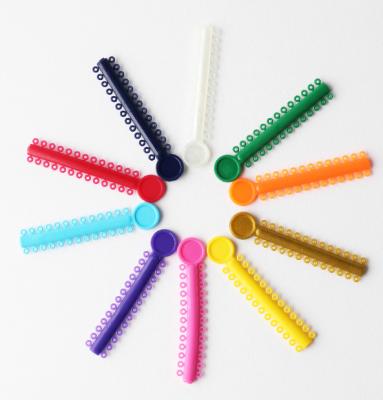 China Teeth Treatment Orthodontic Elastic Products Colorful Ortho Ligature Ties for sale