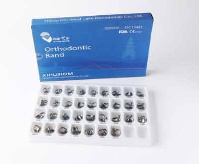 China Westlake Orthodontik Molar Band Trays Klasse II CE FDA ISO zugelassen zu verkaufen