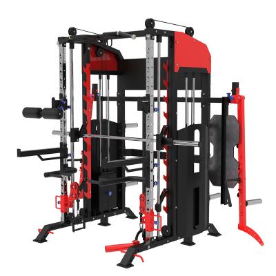 China Wholesale Professional Home Bodybuilding Smith Machine Multi Functional Trainer Smith Machine Universal HOT SALE Use for sale