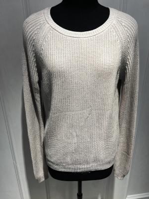 China Cotton Crew Neck Loose Knit Sweater Pullover for Women Autumn /  Winter Long Sleeve for sale