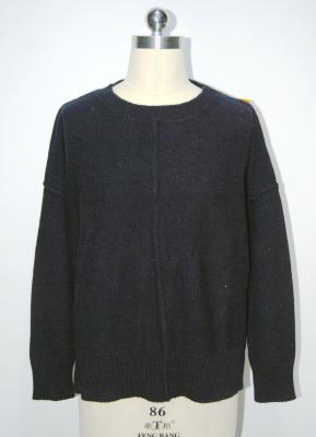 China Adults Womens Oversized Sweaters Blends Yarn 7GG Computer Knitted for sale