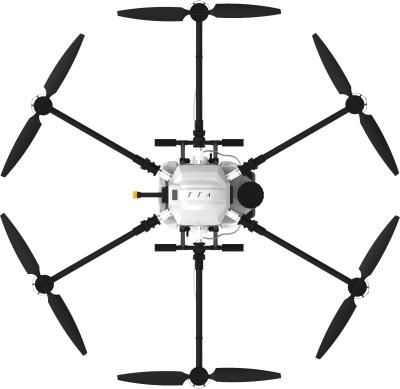 China 6-Axis Agricultural Drone with Sector Spraying Shape and Internal Threaded Connection for sale