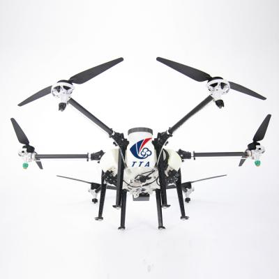 China TTA 10L Dcu And Automatic Program Uav Crop Field Spraying Drone Sprayer for sale