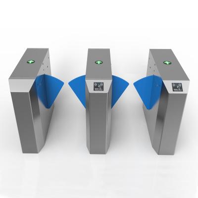 China Latest Office School Park Supermark Underground Karsun Access Stainless Steel Speed ​​Turnstile Flap Turnstile Gate Barrier zu verkaufen