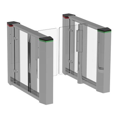 China Office School Park Supermark Subway Speed ​​Gate Flap Fast Turnstile Barrier For Airport Access Control Swing Turnstile Gate for sale