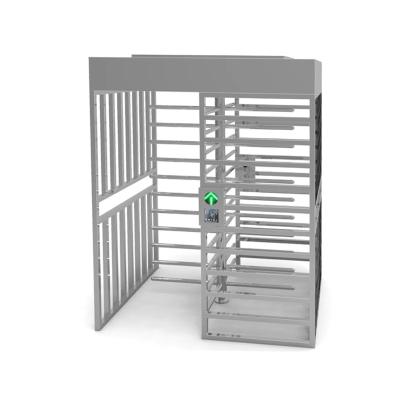 China Full Height 304 Stainless Steel Underground Supermark Park School Office Full Rotor Access Control System RFID Access Turnstile Barrier Gate Turnstile for sale