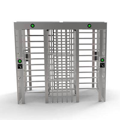 China 304 Stainless Steel Full Height Turnstile Mechanism Full Height Turnstile Mechanism Stainless Steel Double Passage Turnstile Access Control System zu verkaufen