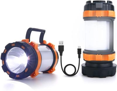 China Portable Camping LED Lamp Long Range Illuminating Outdoor Camping Flashlight for sale