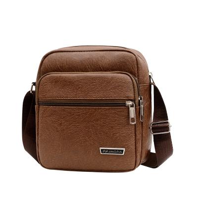 China Multifunctional Men's Casual Cross - Bag Designer Men's Leather High Quality Male Shoulder Body Bags PU Daily Messenger Bag for sale