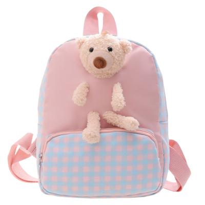 China Factory Wholesale Cute Lightweight Anti-theft Cute Outdoor Kids Backpack Travel Schoolbag Kindergarten Kids Bag for sale