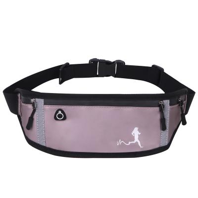 China Water Proof Waist Bags Running Fitness Fanny Pack Outdoor Sports Cell Phone Bag Light Weight Belt For Women for sale