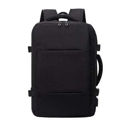 China Fashion Extra Large Luggage Storage Backpack Waterproof Laptop USB Charging Expandable Travel Backpack for sale