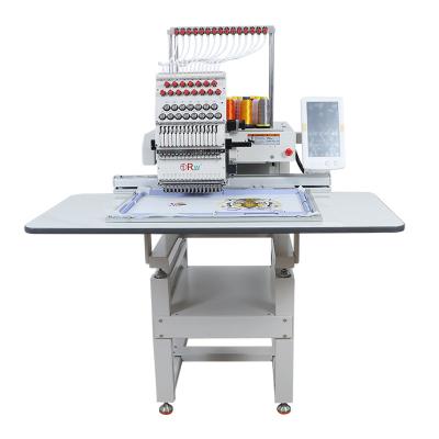 China Computerized 250w Embroidery One Head Single Head Embroidery Machine Single Head for sale