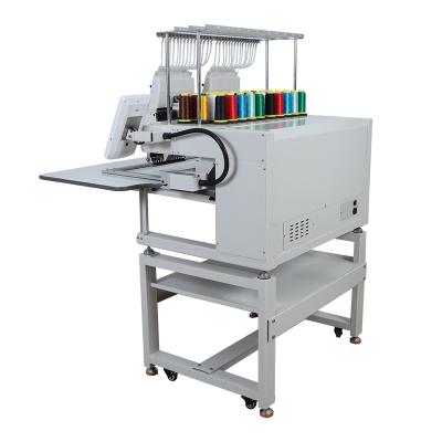 China Double Head 15 Colour Embroidery Machine Multi- Head - 2 Heads Computerised for sale