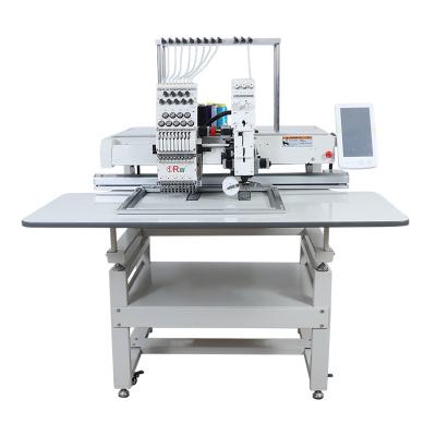 China Customized Trademark Mechanical Warranty Tapping Single Head Embroidery Machine Suitable For Flat Embroidery for sale