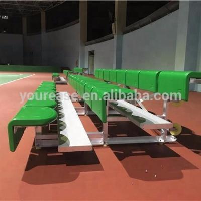 China Waterproof Basketball Court Indoor Seating Portable Bleachers for sale