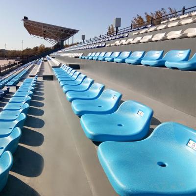 China Wholesale Fixed HDPE Baseball Stadium Seat Stadium Chair For Outdoor Grandstand Seating for sale