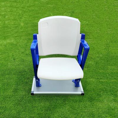 China High Performance Anti-UV Sports Seating Plastic Folding Stadium Chair Arena Seating for sale