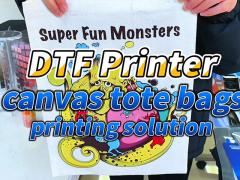 Create Custom Tote Bags with Baosiwei DTF Printer