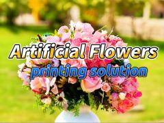 Baosiwei artificial flowers printing solution_uv printing_digital printing