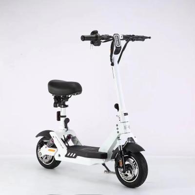 China Fashionable Hot Selling Electric Scooter With Seat Big Foldable Two Wheels Off Road Adult e Scooter 1000w 48v Electric for sale