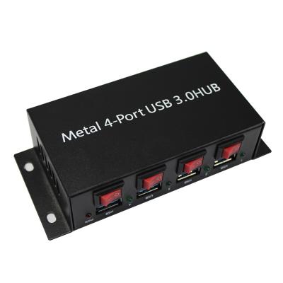 China Miscellaneous Electronics Factory Manufacturing Usb 3.0 Hub Data Transfer Splitter Multiport 4 Port Data Hub for sale