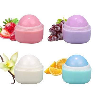 China Free Sample Waterproof Custom Your Own Logo Moisturizing Eco Friendly Lip Balm Ball OEM Private Label Lip Balm for sale