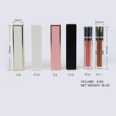 China OEM Free Sample Private Label Lip Gloss Waterproof Square Matte Lipstick Tubes Wholesale Vegan Makeup Waterproof Lip Gloss for sale