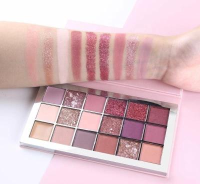 China Vegan 100% Long Lasting Private Label Makeup High Dye Custom Nude Eyeshadow Palette Waterproof And Cruelty Free Eyeshadow Palette for sale