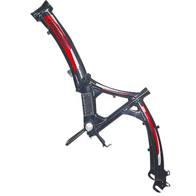 China New Folding Bicycle Frame Welding Folding Bicycle Frame 6061 Aluminum Folding Bicycle Frame for sale