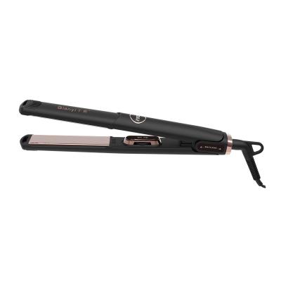 China Salon Flat Iron K&K Beauty Salon Hair Straightener Straighten Styling 1 Inch Instant Heat Up Tourmaline Ceramic Titanium Flat Iron for sale