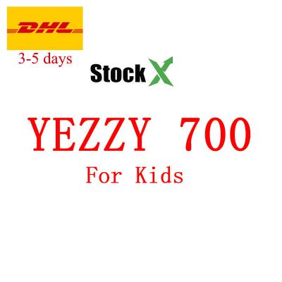 China 2022 Durable Original Design Kids Yeezy 700 V2 V3 Sports Running Shoes For Kids Scarpe Sports Bambini for sale