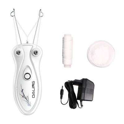 China DALING Professional Epilator Ladies Electric Facial Hair Trimmer Women Body Face Hair Remover For Face Cotton Thread Depilator 6.5*19*4.5cm for sale