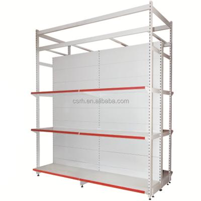 China RH-HDS03 1330+1330*1000*3500 X12 Seats Supermarket Gondola Single Sided Shelf Oil Heavy Duty Display Rack for sale