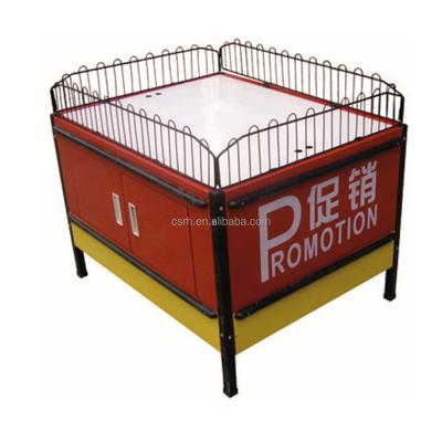 China RH-PT030-1 Supermarket Promotion Table 1200*1000*900 Steel Promotion Desk for sale