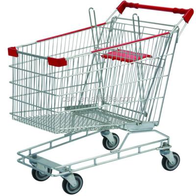 China Unveiling RH-SU125 125L Colorful Australian Market Supermarket Metal Trolley for sale