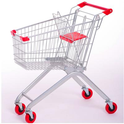 China RH-SE060 770*465*900mm Unveiling Hot Sale 60L Metal Shopping Cart for sale