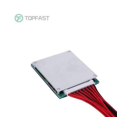 China Electronics Device 10S 11S 12S 13S 14S 15S 36V 48V 58.8V 60V Smart BMS With BT Function UART Communication 20A At 60A Constant Current for sale