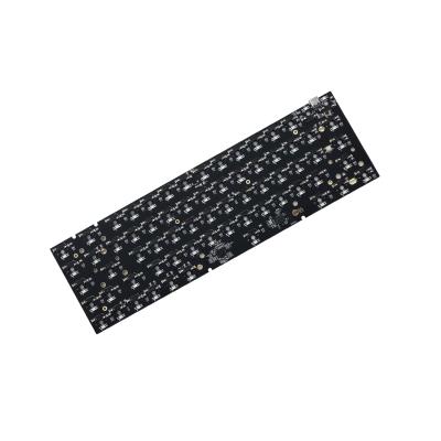 China Products China Manufacturer Electronic Hot Swap RGB Normal Type C 60% 65% Qmk 80% Via DZ65 Mechanical Keyboard PCB With F-N for sale