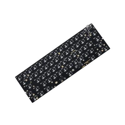 China Electronic Products OEM DIY RGB Mechanical Keyboard 60% Kit Hot Swappable Support DZ60 PCB Minila Customized Keyboard Satellite PCB for sale