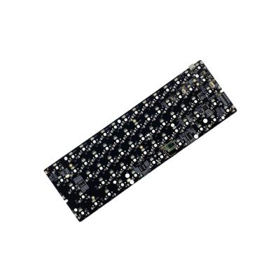 China Electronic Products Gk61xs Custom Design Hot Service Type C SMT RGB 60% DIY Switchable Wireless Mechanical Keyboard PCB for sale